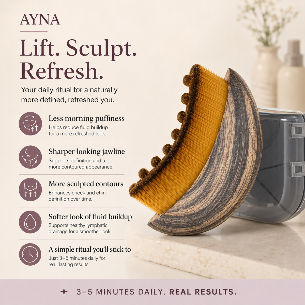 AYNA Face Sculpting Brush